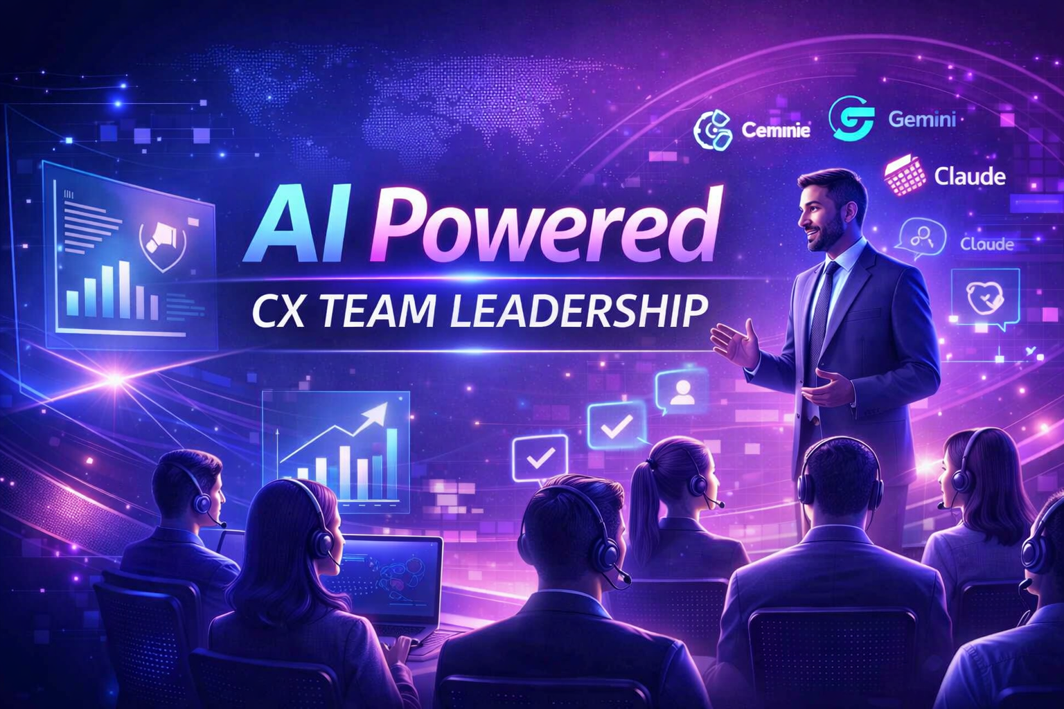 AI-Powered CX Contact Centre Team Leadership Skills Training Program