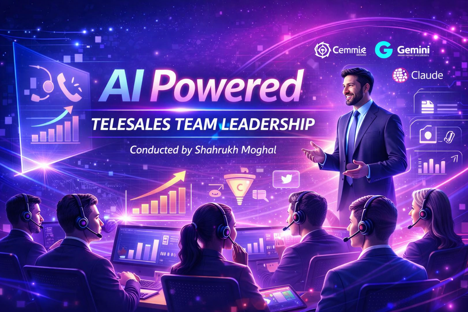 AI-Powered Telesales Team Leadership Skills Training Program